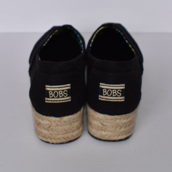 Skechers BOBS Espadrille Slip On Canvas Shoes 8.5 - Picture 7 of 8